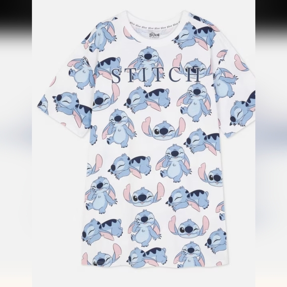 Disney Lilo & Stitch Night gown, oversized night shirt Pajama Plus size 18/20 2X - Picture 1 of 16